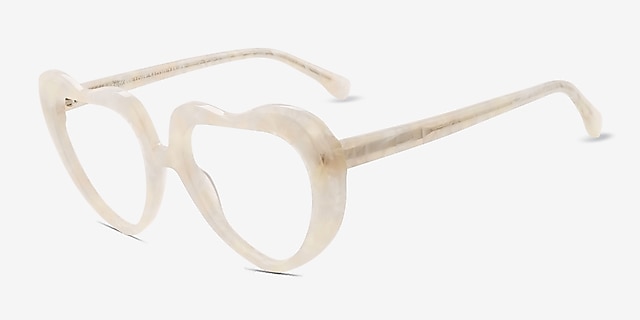 Endless Love Floral AcetateEyeglass Frames from EyeBuyDirect, Angle View