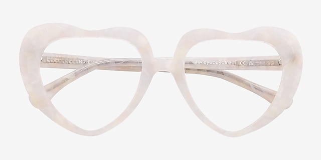 Endless Love Floral AcetateEyeglass Frames from EyeBuyDirect, Closed View