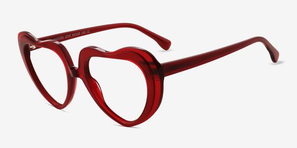 Red Endless Love -  Acetate Eyeglasses