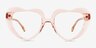 Endless Love Pink AcetateEyeglass Frames from EyeBuyDirect, Front View