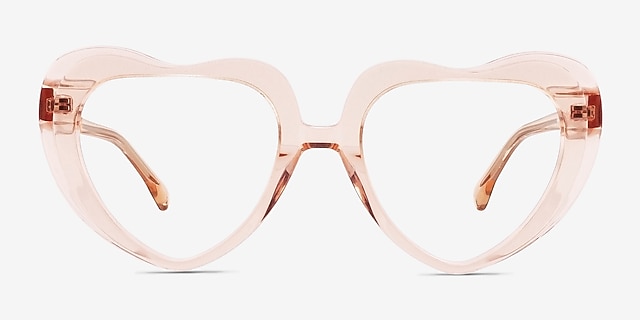 Endless Love Rose AcétateMontures de lunettes de vue d'EyeBuyDirect, Vue de Face