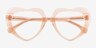 Endless Love Pink AcetateEyeglass Frames from EyeBuyDirect, Closed View