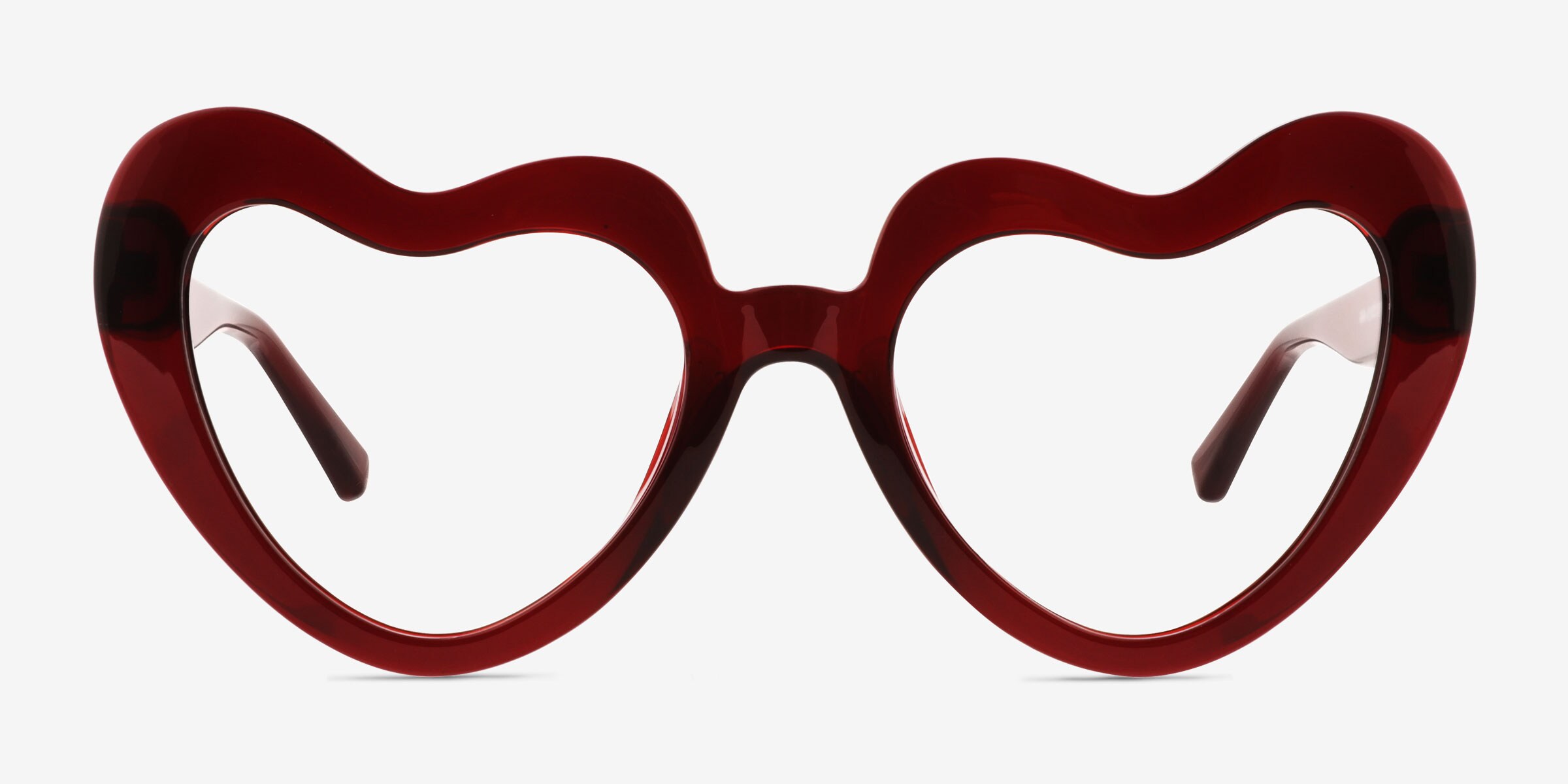 ? ?NIB Chopard Luxury Happy Hearts Collection Burgundy Cat eye Glasses ? ? Chopard VCH 401S 0909 Glasses - US main image 4