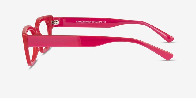 Gamechanger Berry AcetateEyeglass Frames from EyeBuyDirect, Side View