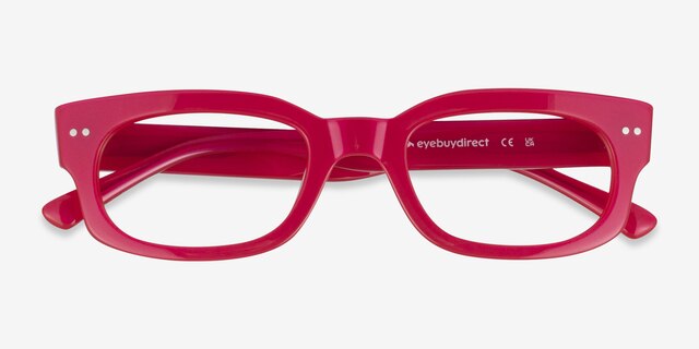 Gamechanger Berry AcetateEyeglass Frames from EyeBuyDirect, Closed View