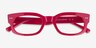 Gamechanger Berry AcetateEyeglass Frames from EyeBuyDirect, Closed View