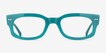 Gamechanger Teal AcetateEyeglass Frames from EyeBuyDirect, Front View