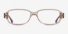 Transform Brown AcetateEyeglass Frames from EyeBuyDirect, Front View
