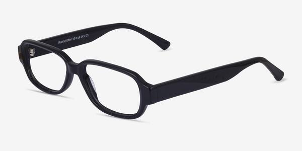 Black Transform -  Acetate Eyeglasses