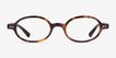 Groundbreaker Tortoise AcetateEyeglass Frames from EyeBuyDirect, Front View