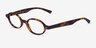 Groundbreaker Tortoise AcetateEyeglass Frames from EyeBuyDirect, Angle View