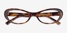Vertex Écailles AcétateMontures de lunettes de vue d'EyeBuyDirect, Vue Rapprochée