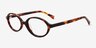 Aven Tortoise AcetateEyeglass Frames from EyeBuyDirect, Angle View