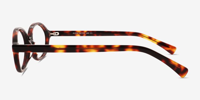 Aven Tortoise AcetateEyeglass Frames from EyeBuyDirect, Side View
