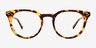 Clement Tortoise Alternative MaterialsEyeglass Frames from EyeBuyDirect, Front View