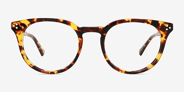 Clement Tortoise AcetateEyeglass Frames from EyeBuyDirect, Front View