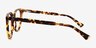 Clement Tortoise Alternative MaterialsEyeglass Frames from EyeBuyDirect, Side View
