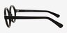 Groove Black AcetateEyeglass Frames from EyeBuyDirect, Side View