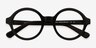 Groove Black AcetateEyeglass Frames from EyeBuyDirect, Closed View