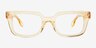 Kit Clear Champaign AcetateEyeglass Frames from EyeBuyDirect, Front View