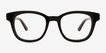 Lighthouse Black AcetateEyeglass Frames from EyeBuyDirect, Front View