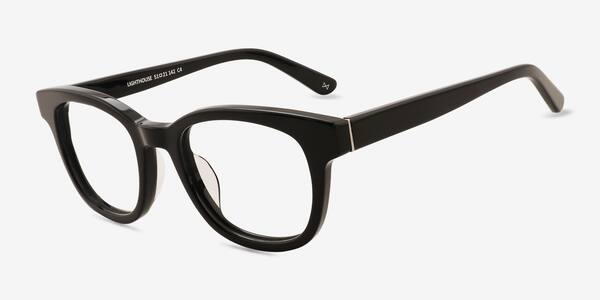 Black Lighthouse -  Acetate Eyeglasses