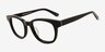 Lighthouse Black AcetateEyeglass Frames from EyeBuyDirect, Angle View