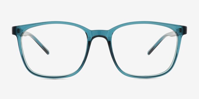 Soul Teal PlastiqueMontures de lunettes de vue d'EyeBuyDirect, Vue de Face