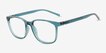 Soul Teal PlasticEyeglass Frames from EyeBuyDirect, Angle View