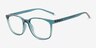 Soul Teal PlasticEyeglass Frames from EyeBuyDirect, Angle View