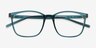 Soul Teal PlasticEyeglass Frames from EyeBuyDirect, Closed View