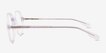 Amaranth Clear Purple Alternative MaterialsEyeglass Frames from EyeBuyDirect, Side View