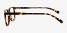 Astera Tortoise Alternative MaterialsEyeglass Frames from EyeBuyDirect, Side View