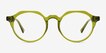 Monarda Clear Green Alternative MaterialsEyeglass Frames from EyeBuyDirect, Front View