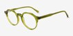 Monarda Clear Green Alternative MaterialsEyeglass Frames from EyeBuyDirect, Angle View