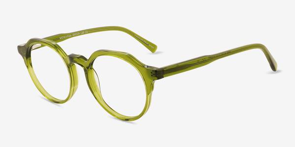Clear Green Monarda -  Alternative-materials Eyeglasses