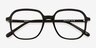 Natural Black Alternative MaterialsEyeglass Frames from EyeBuyDirect, Closed View