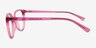 Tilia Purple Red Alternative MaterialsEyeglass Frames from EyeBuyDirect, Side View