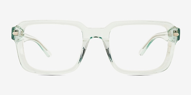 Wilder Clear Mint Alternative MaterialsEyeglass Frames from EyeBuyDirect, Front View