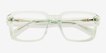 Wilder Clear Mint Alternative MaterialsEyeglass Frames from EyeBuyDirect, Closed View