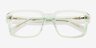 Wilder Clear Mint Alternative MaterialsEyeglass Frames from EyeBuyDirect, Closed View