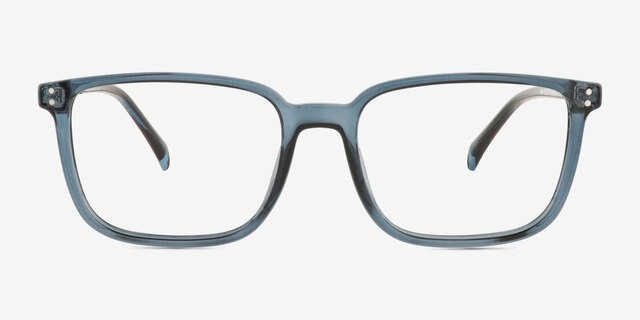 Zippity Teal PlasticEyeglass Frames from EyeBuyDirect, Front View