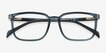 Zippity Teal PlasticEyeglass Frames from EyeBuyDirect, Closed View