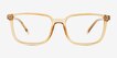 Zippity Light Yellow PlasticEyeglass Frames from EyeBuyDirect, Front View