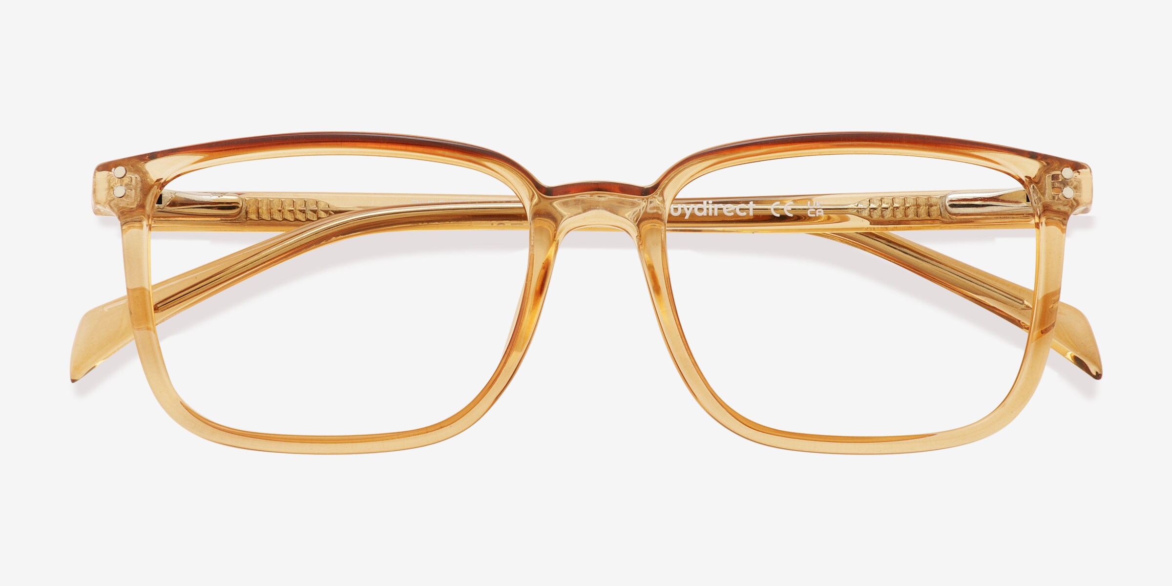 Zippity Rectangle Light Yellow Glasses For Kids | Eyebuydirect