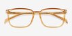 Zippity Light Yellow PlasticEyeglass Frames from EyeBuyDirect, Closed View