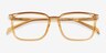 Zippity Light Yellow PlasticEyeglass Frames from EyeBuyDirect, Closed View