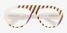 Just Be Multicolor White PlasticEyeglass Frames from EyeBuyDirect, Closed View