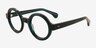 Pendleton Teal Matériaux biosourcésMontures de lunettes de vue d'EyeBuyDirect, Vue d'Angle
