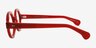 Pendleton Red Alternative MaterialsEyeglass Frames from EyeBuyDirect, Side View